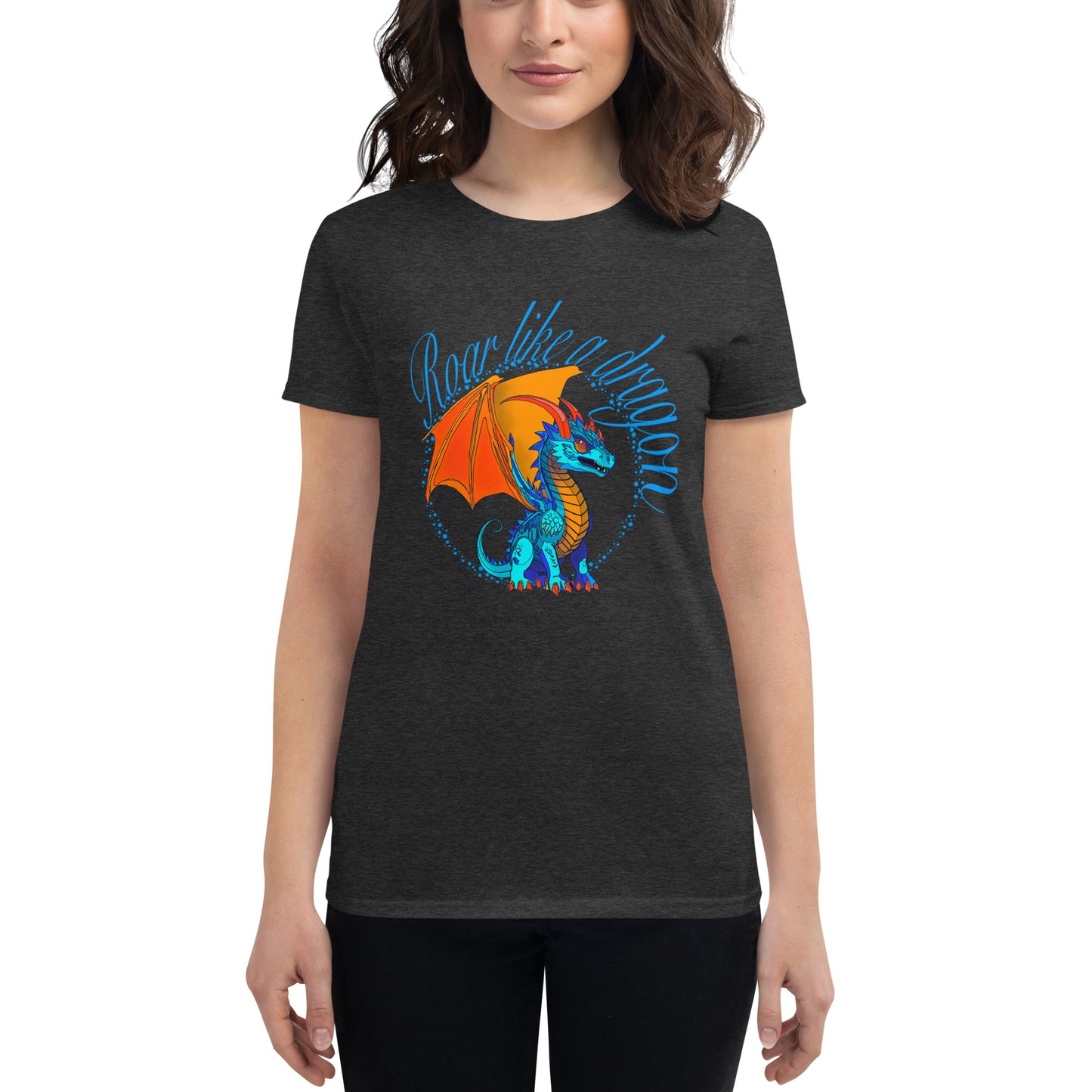Women's short sleeve t-shirt - Dragon