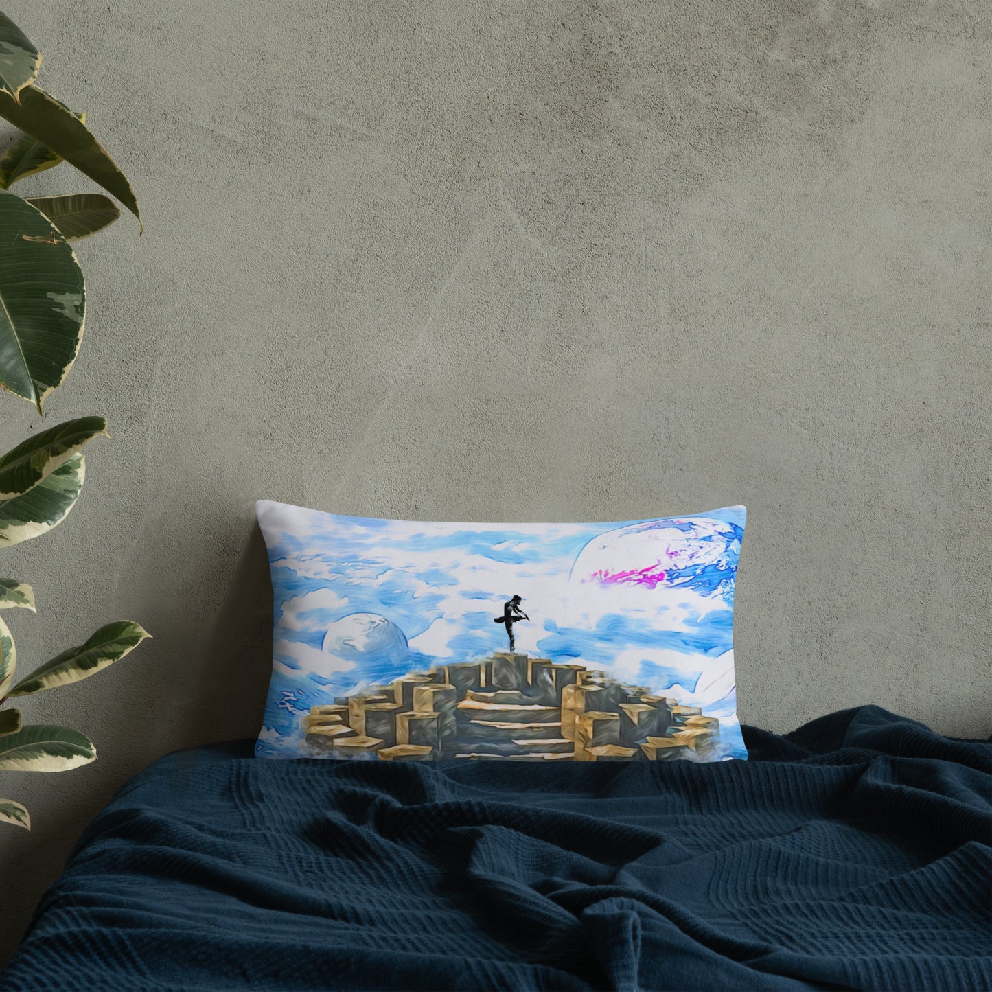 Basic Pillow - Ballerina on the Worlds