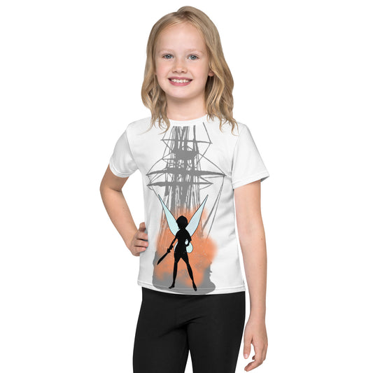Kids crew neck t-shirt - Fairy (White)