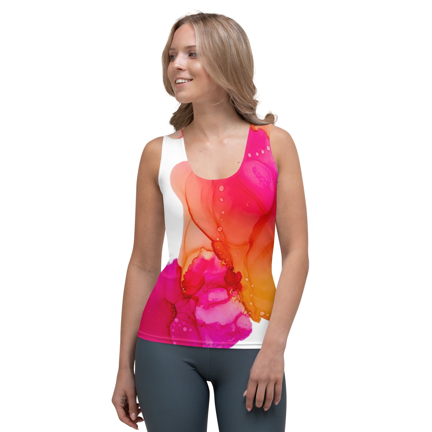 Sublimation Cut & Sew Tank Top - Colorful