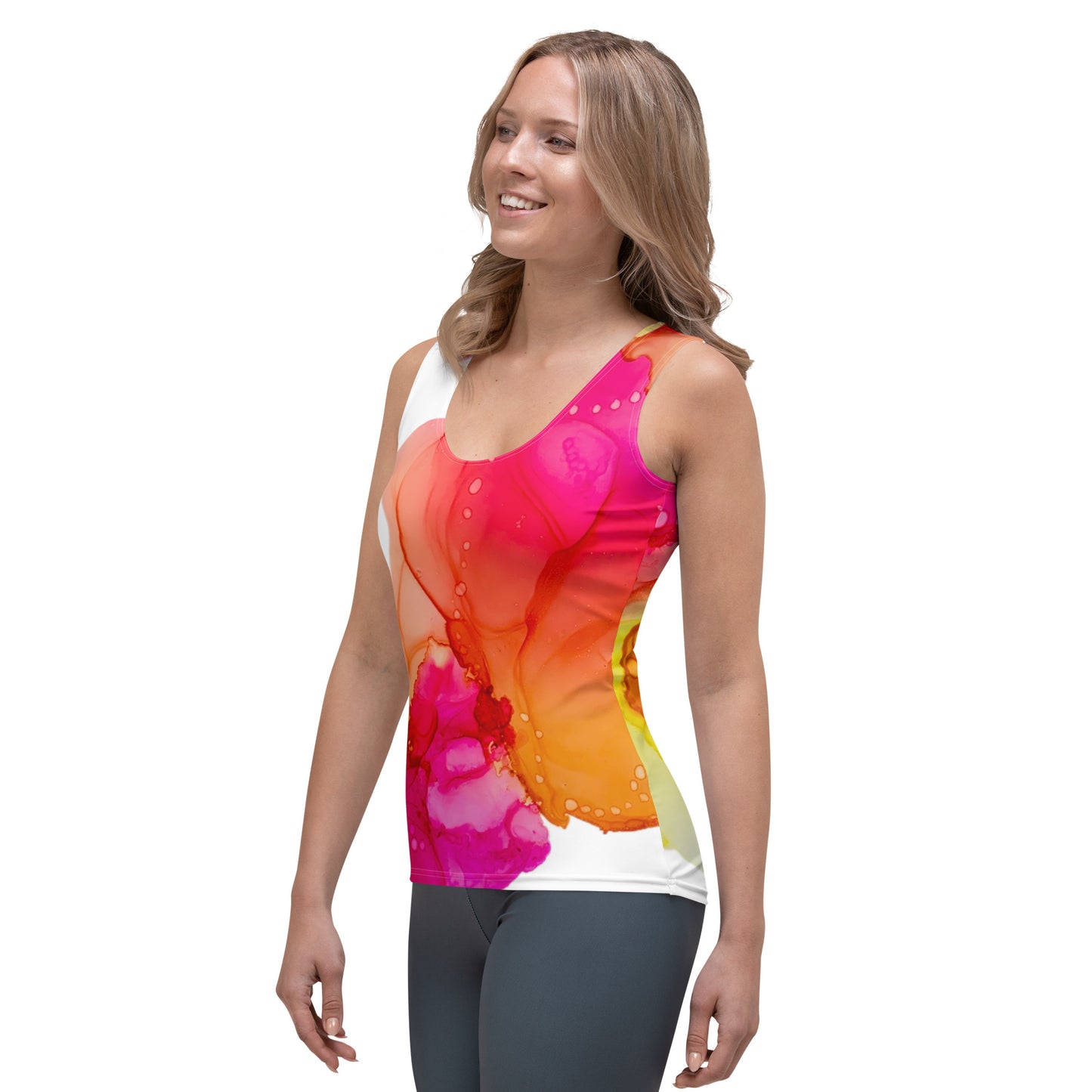 Sublimation Cut & Sew Tank Top - Colorful