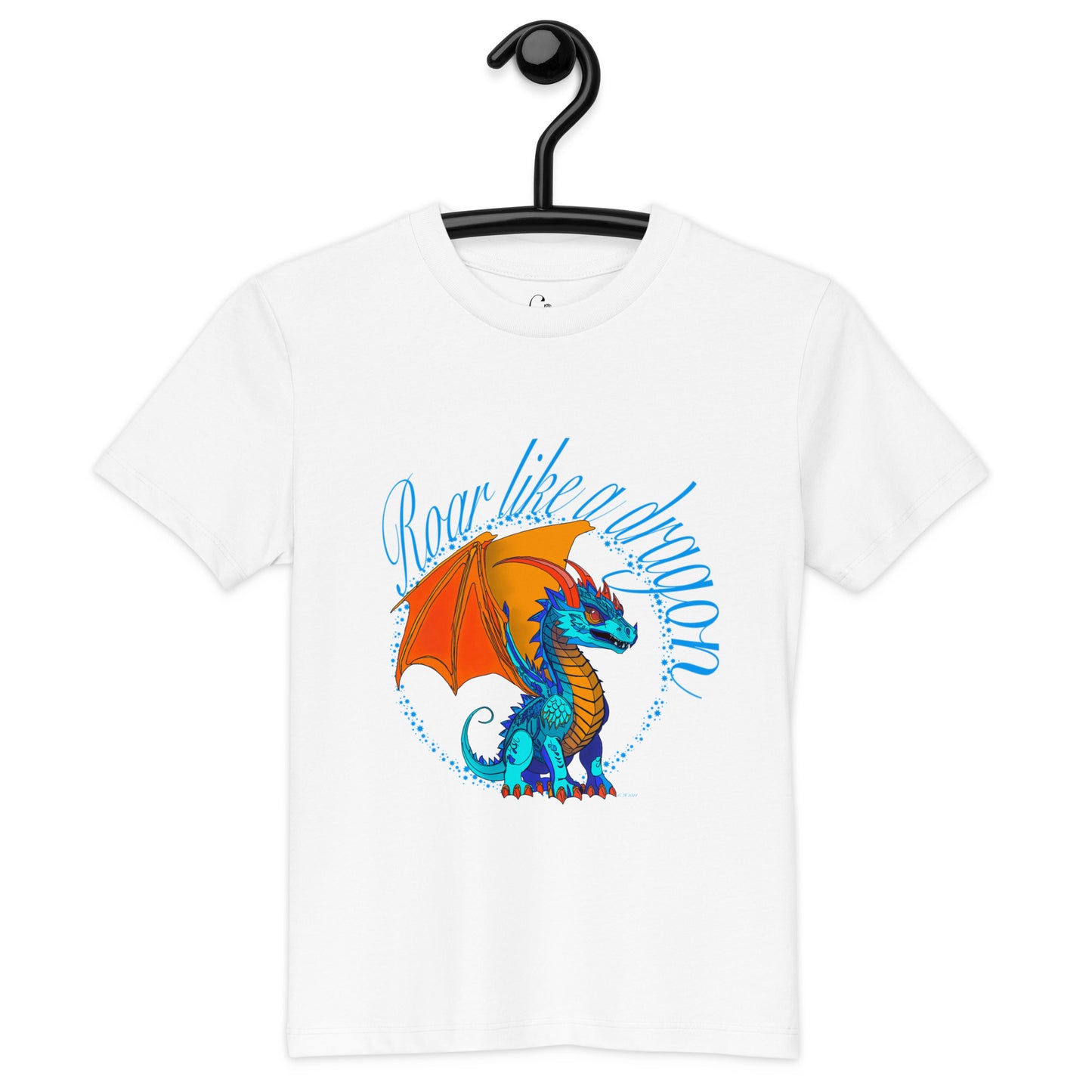 Organic cotton kids t-shirt - Dragon