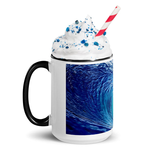 Mug with Color Inside - Wave