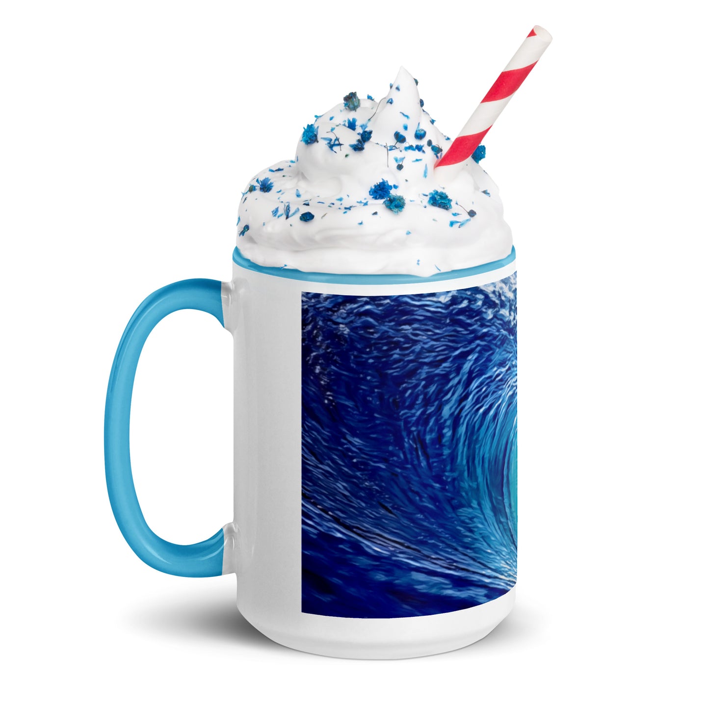 Mug with Color Inside - Wave