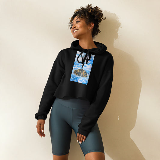 Crop Hoodie - Ballerina on the Worlds