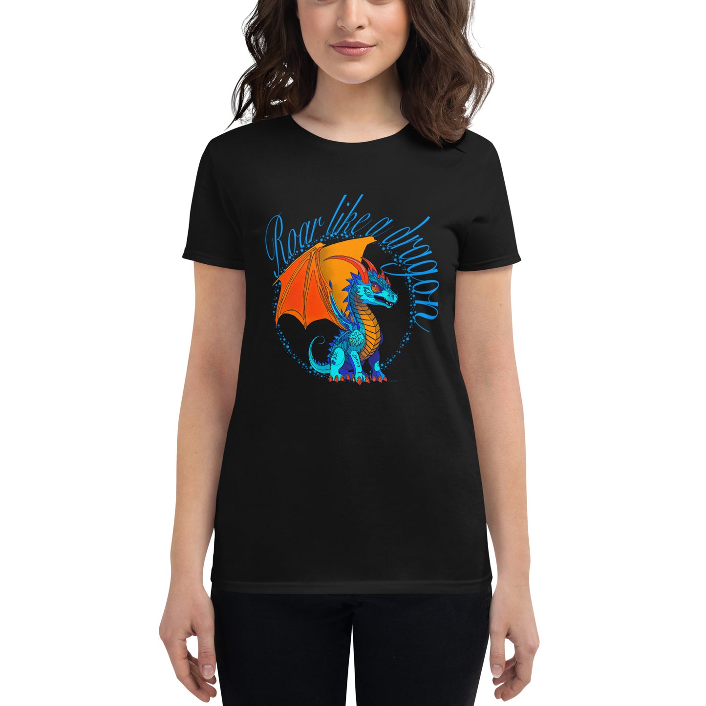Women's short sleeve t-shirt - Dragon