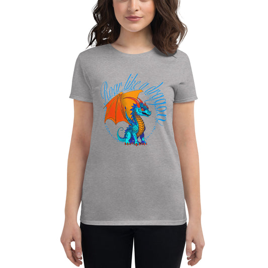 Women's short sleeve t-shirt - Dragon