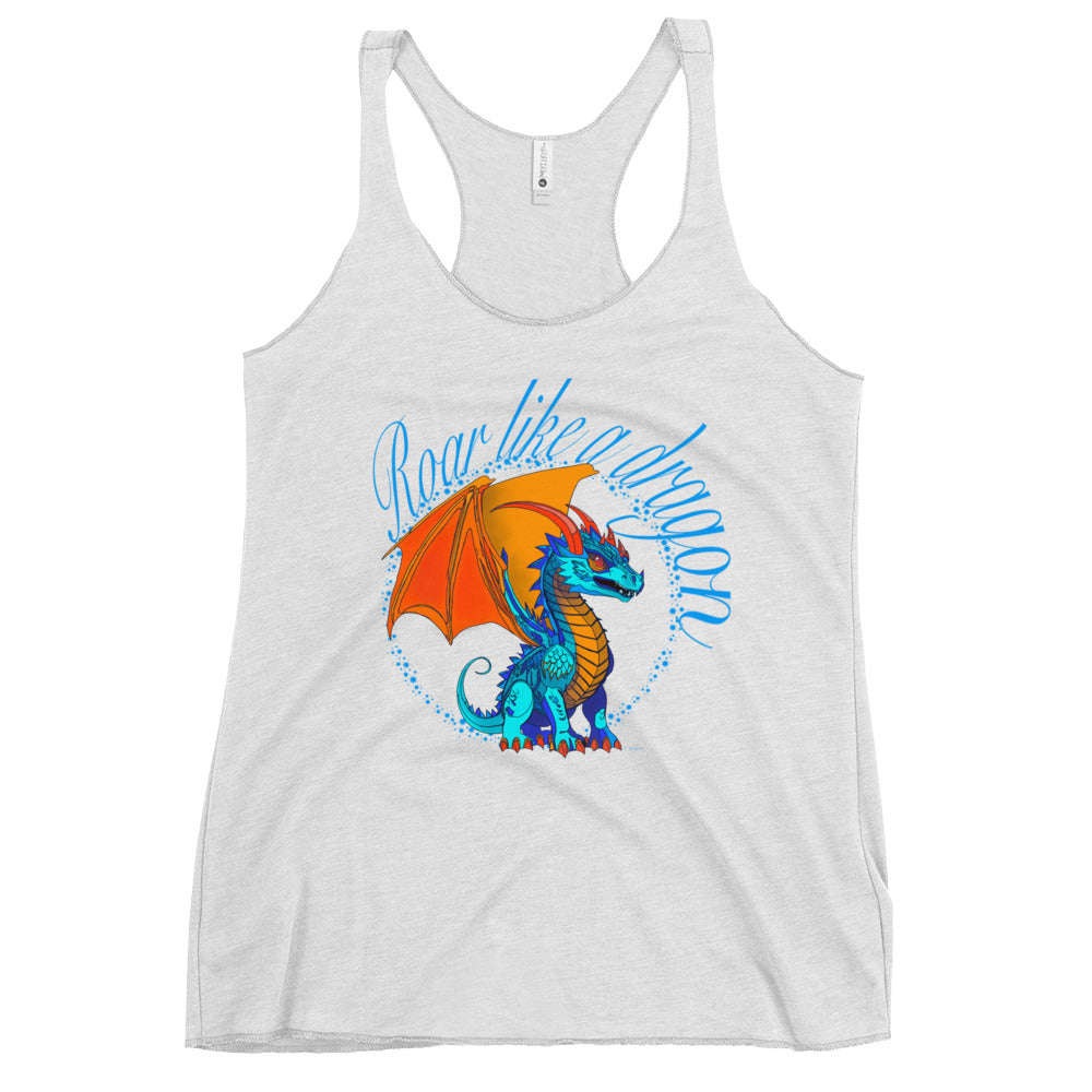 Women's Racerback Tank - Dragon