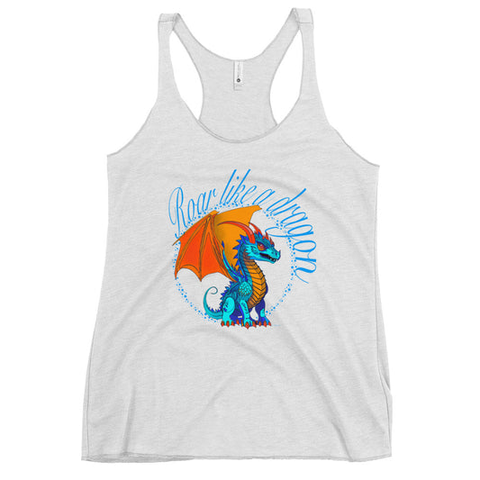 Women's Racerback Tank - Dragon