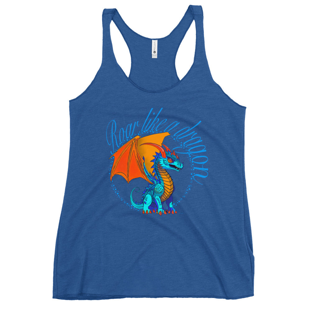 Women's Racerback Tank - Dragon